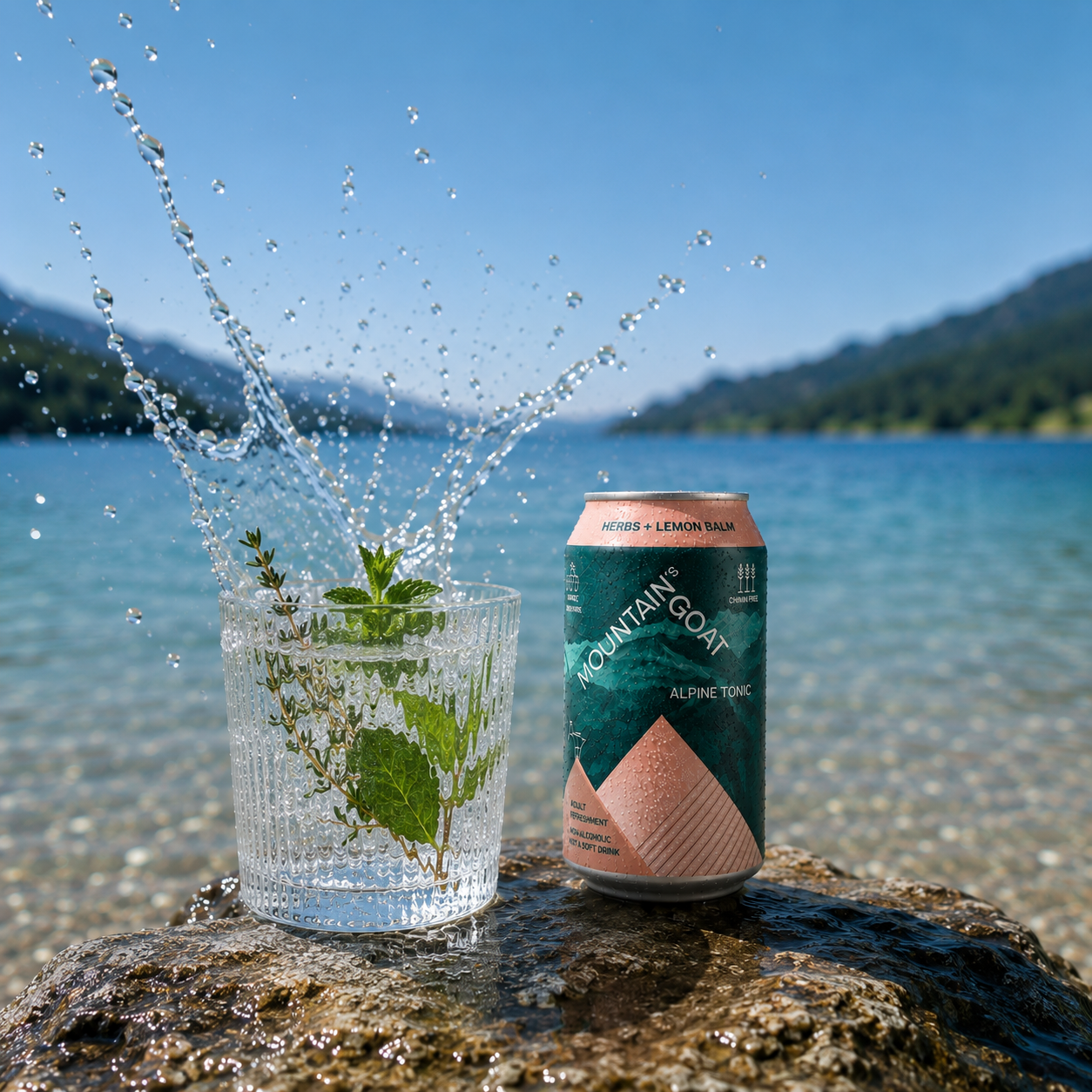 Alpen Tonic Kräuter + Melisse 330ml 15er Karton