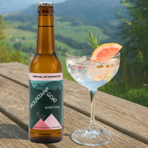 Alpen Tonic Original 6er Karton Glasflaschen 330ml